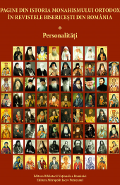Coperta cărții „Pagini din istoria monahismului ortodox în revistele teologice din România. (I) Personalități”