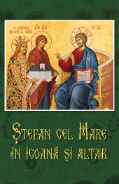 Coperta cărții „Ștefan cel Mare în icoană și altar”
